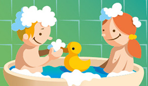Ein Tag mit Wasser