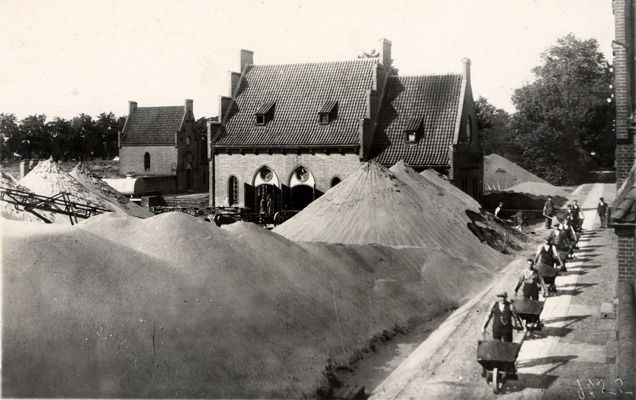 Teaser Wasserwerk Friedrichshagen Baustelle Sandhaufen